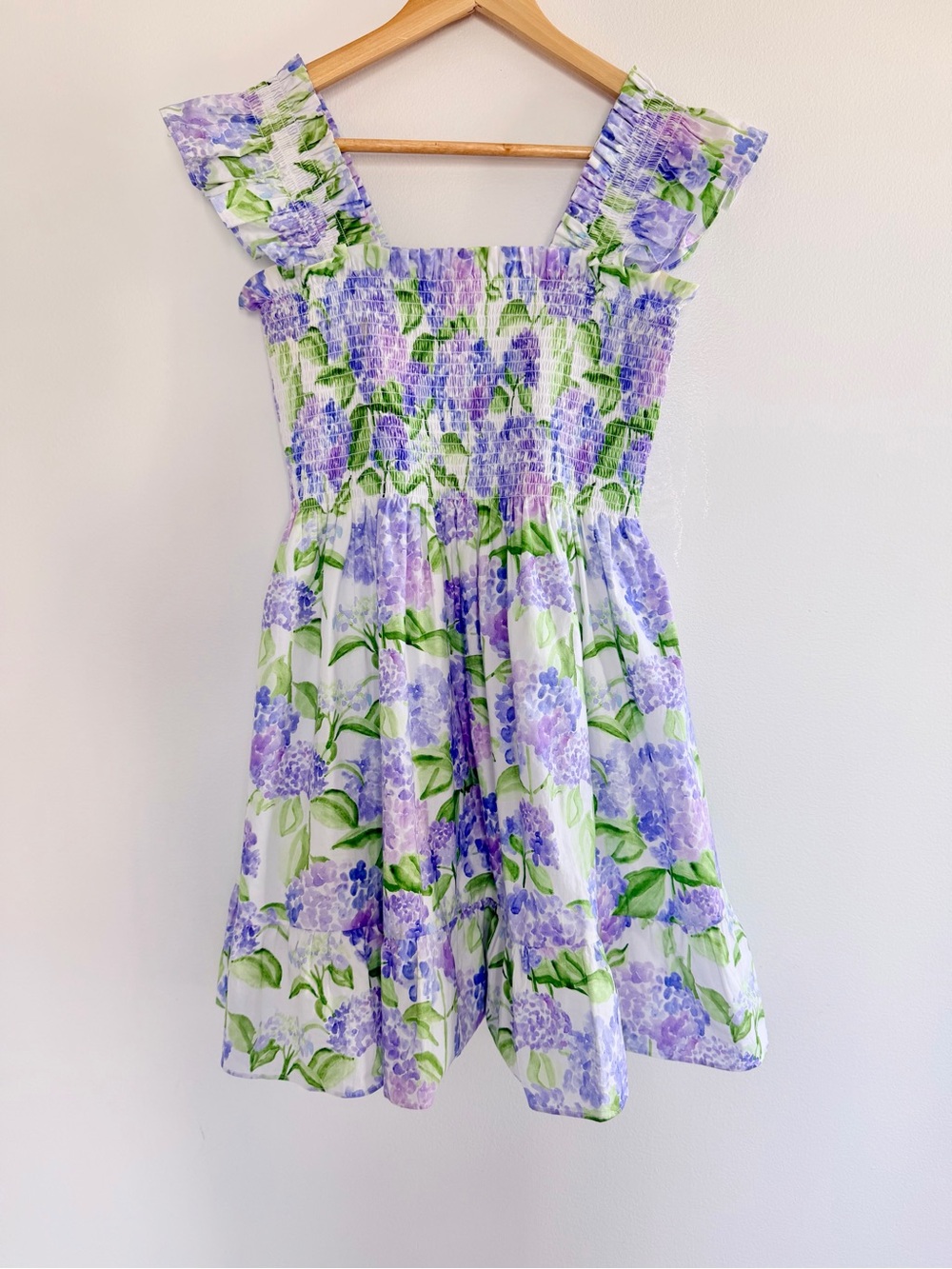Hill House Home The Ellie Nap Dress – Hydrangea Floral – Size Small EUC